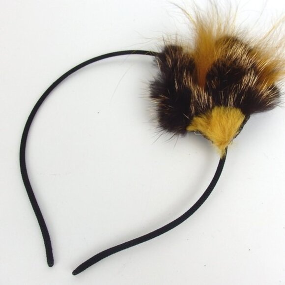 Authentic FENDI hair accessory Katyusha metal [Used]